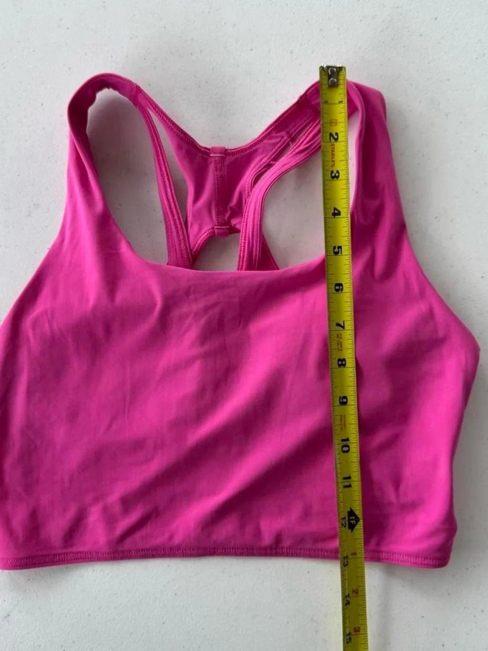 Lululemon Stash It Bra Pink Light Support Sports Bra Women's Size 6
